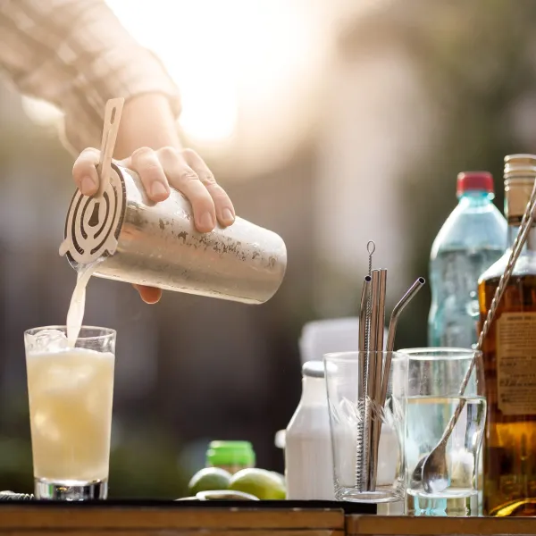 Bartender set for cocktails and drinks 11 elements Springos KI0156, 750 ml made of stainless steel
