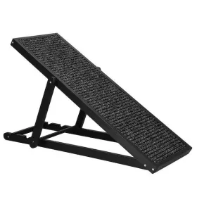 Ramp, platform, stairs for dog Springos DR001 BL black