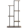 Metal flower stand Springos GA0211 113 cm with 6 shelves, loft-style, multi-level, modern