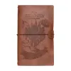 Harry Potter - Leather Travel Notebook 12x19.6 cm (Brown)