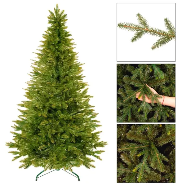 Artificial Christmas Tree Springos CT0206, Natural Fir 220 cm