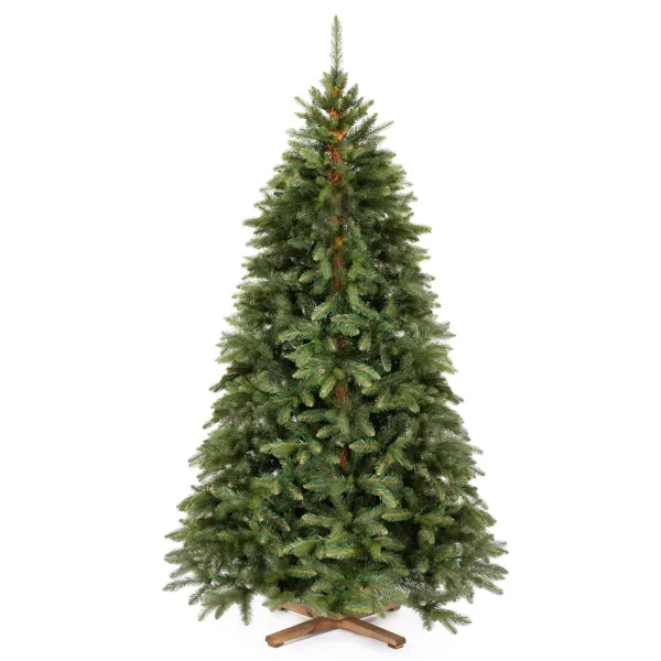 Dirbtinė eglė Springos CT0237, Sibiro eglė PE Premium, 220 cm