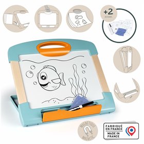Magic Blackboard Smoby Magnetic modulo slate White Wood