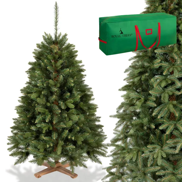Artificial Christmas Tree Springos CT0259, SIBERIAN SPRUCE PE PREMIUM 150 CM