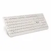 Keyboard NGS Spike White Black Spanish Qwerty