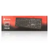 Keyboard NGS NGS-KEYBOARD-0344 Black Spanish Qwerty