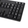 Keyboard and Mouse NGS EUPHORIA KIT Black QWERTY Qwerty US Wireless