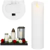 LED svece Springos HA7556, 17,5 X 5 CM