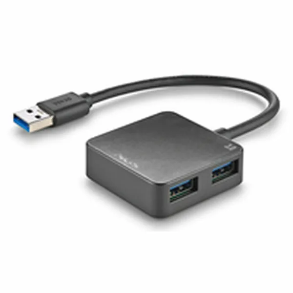 USB Centrmezgls NGS IHUB3.0TINY Melns