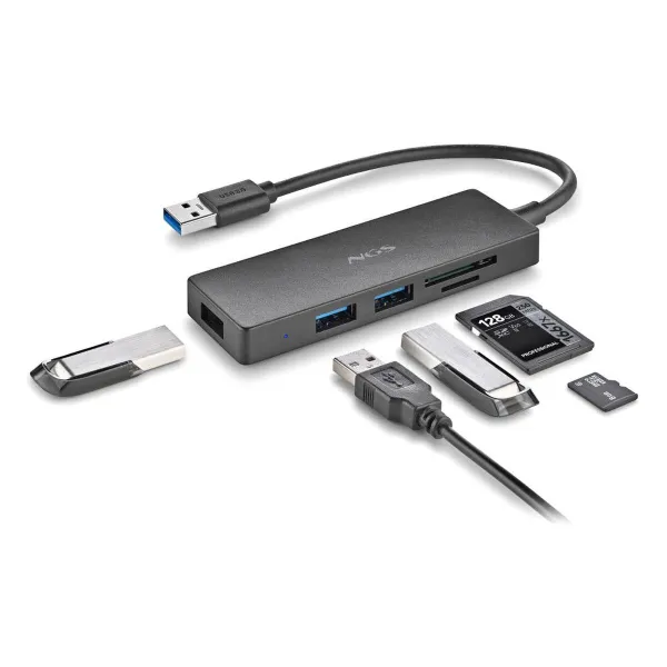 USB-jaotur NGS IHUBREADER Must