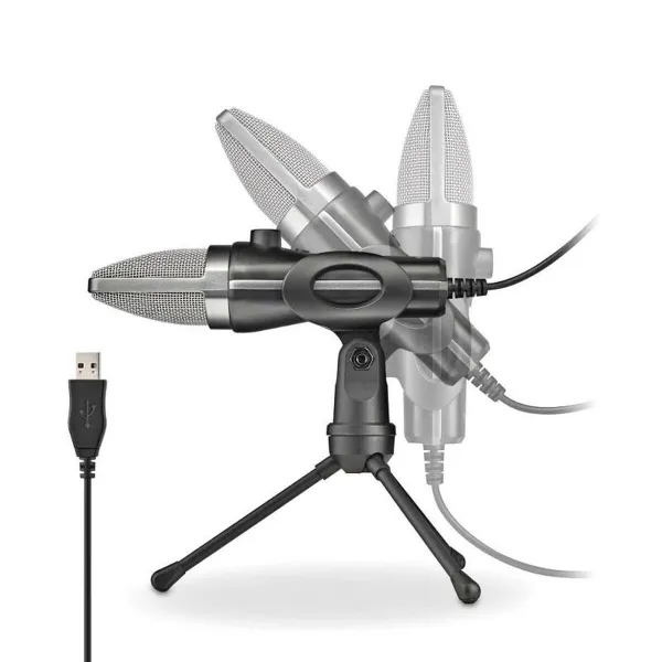 Mikrofons NGS MS120USB Melns