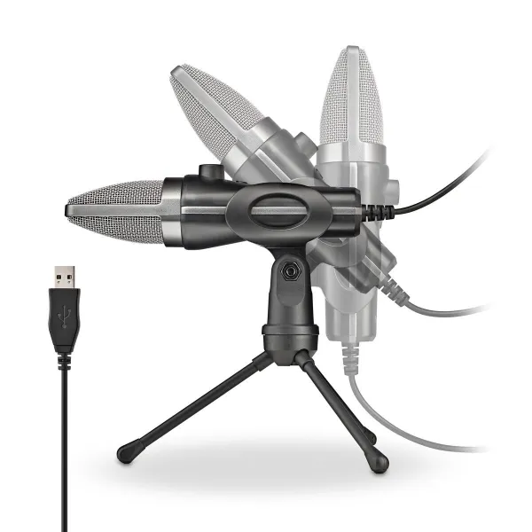 Mikrofons NGS MS120USB Melns