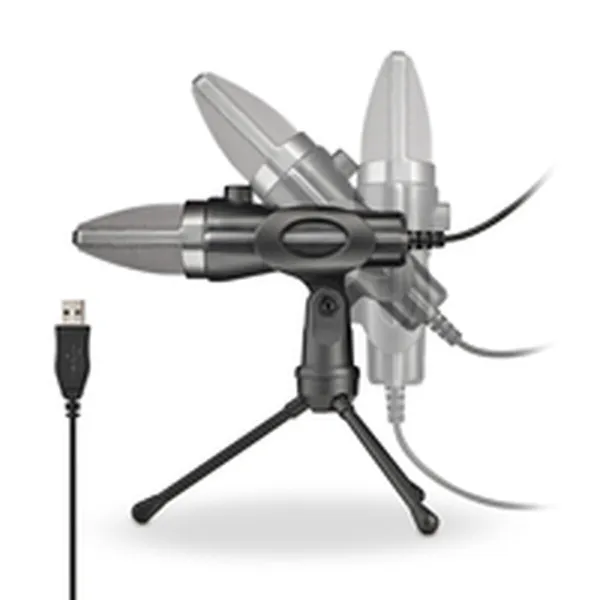 Mikrofons NGS MS120USB Melns