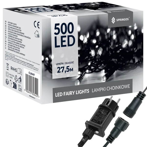 Springos Joulukoristevalot 500 LED