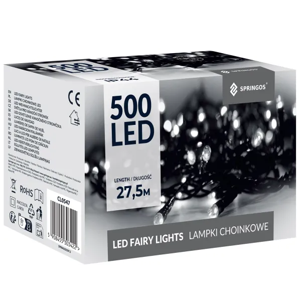Springos Joulukoristevalot 500 LED
