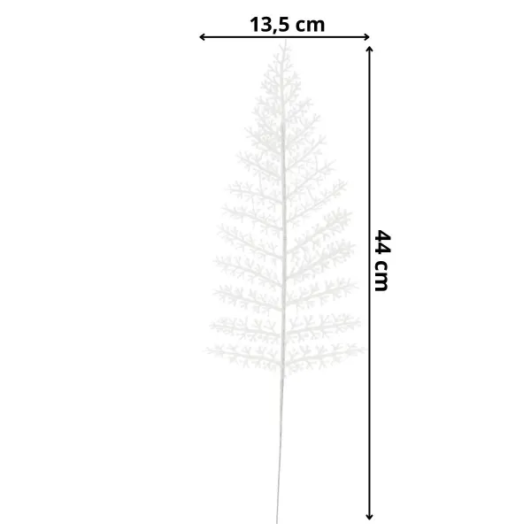 Jõulukaunistus Springos CA1218, 45 cm, 3 tk.