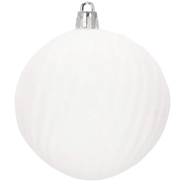 Ziemassvētku eglīšu rotājumu komplekts Springos CA0878, 8 cm, 30 gab.