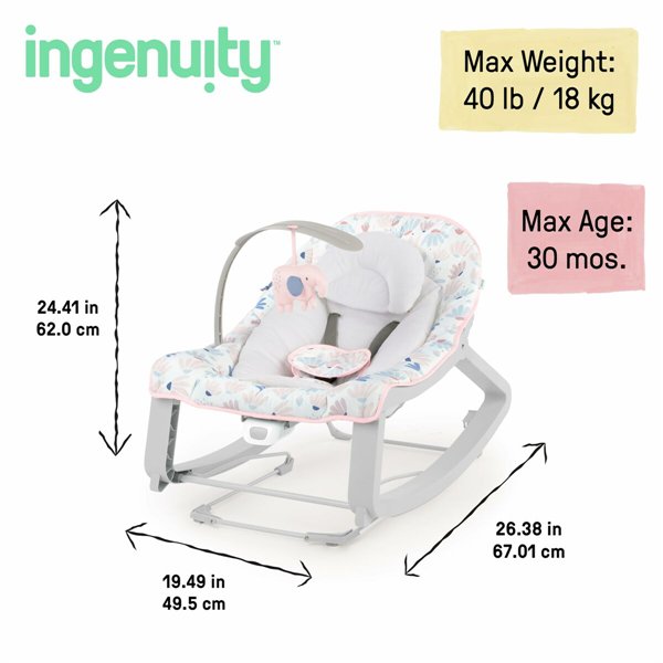 Baby Hammock Ingenuity Grey