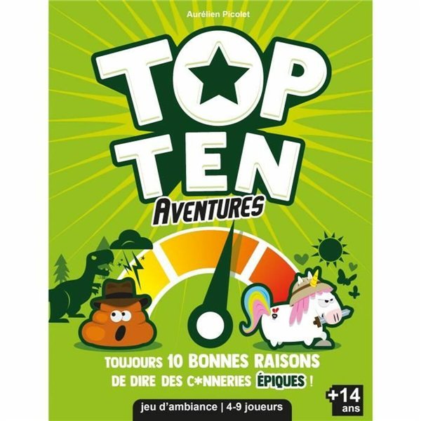 Board game Asmodee Top Ten Adventures