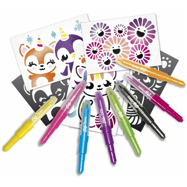 Colouring Activity Box Lansay BLOPENS KAWAII Multicolour