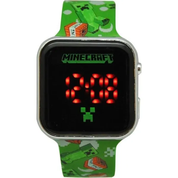 Viedpulkstenis Kids Licensing Zaļš Digitāls
