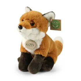 Rappa - Plush realistic mascot Fox sitting 23 cm Eco-Friendly Soft Collection