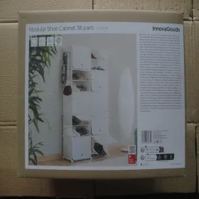 Shoe cupboard InnovaGoods White Iron (Refurbished C)