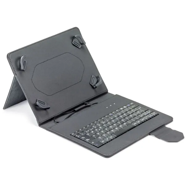 Planšetdatora Vāks Maillon Technologique MTKEYUSBBLACK Melns Spāņu Qwerty