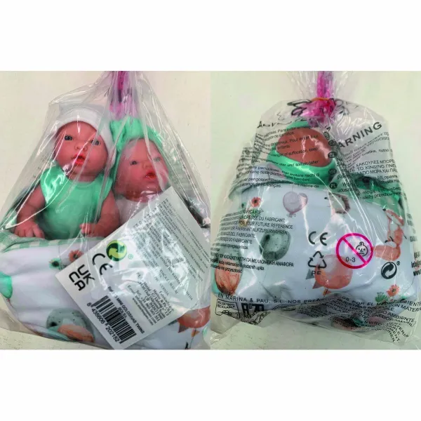 Leļļu Komplekts Marina & Pau 21 cm