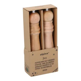 Alpina - Set of pepper and salt mills 25 cm (2 pieces)