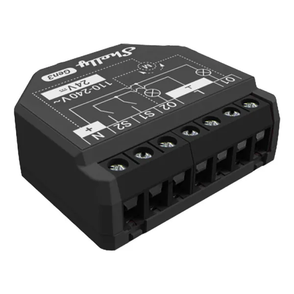 Умная розетка Shelly S3SW-002P16EU Wi-Fi