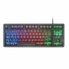 Keyboard Mars Gaming MK023ES Black Spanish Qwerty