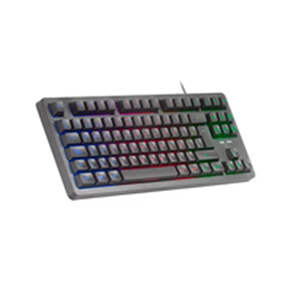 Keyboard Mars Gaming MK023ES Black Spanish Qwerty