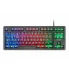 Keyboard Mars Gaming MK023ES Black Spanish Qwerty