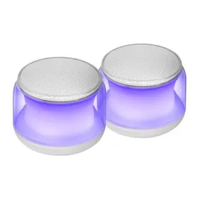 Bluetooth garso kolonėlės Mars Gaming MSAURAW Balta 15 W 4 W