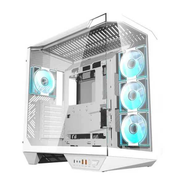 Darkflash DY470 computer case (white) + 4 fans