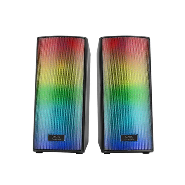 PC Speakers Mars Gaming MSRGB2 Black 4 W
