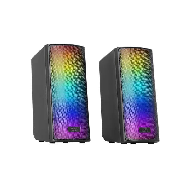 PC Skaļruņi Mars Gaming MSRGB2 Melns 4 W