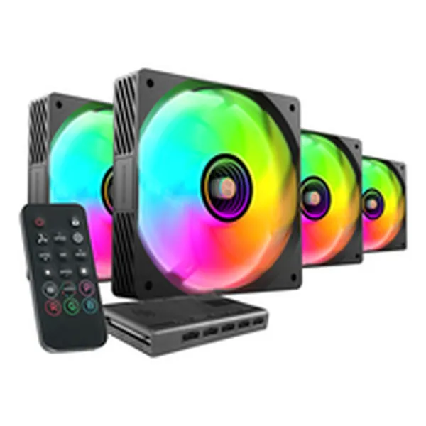 CPU Ventilators Mars Gaming TACMARS-MFSI4KIT Ø 12 cm