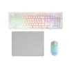 Pack Gaming Mars Gaming MCPWXWES White Spanish Qwerty (3 Units)