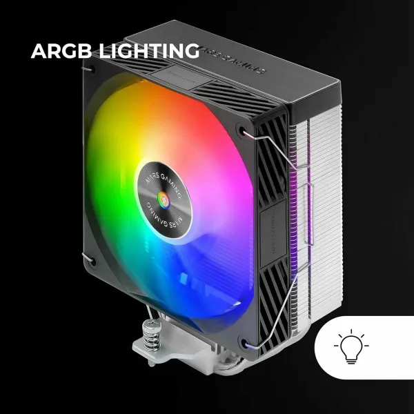 Вентилятор процессора Mars Gaming TACMARS-MCPUX4ARGB