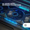 CPU Ventilators Mars Gaming MF-LINKFINITYKIT2R Ø 12 cm