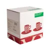 Coffee Set Benetton Red Stoneware Mouse 4 Pieces