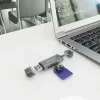 External Card Reader Aisens ASCR-2AC08-GR Grey