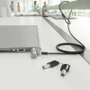 Security Cable Aisens ASLK-D45K06-BK Black 1,5 m