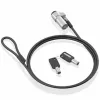 Security Cable Aisens ASLK-D45K06-BK Black 1,5 m