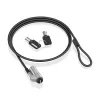 Security Cable Aisens ASLK-D45K06-BK Black 1,5 m
