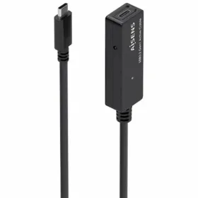 USB Kabelis Aisens A107-0870 10 m Melns