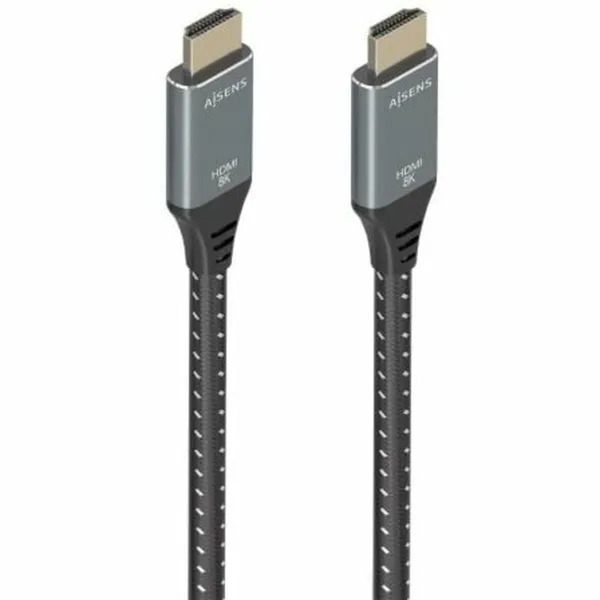 HDMI Cable Aisens A150-0878 10 m Black