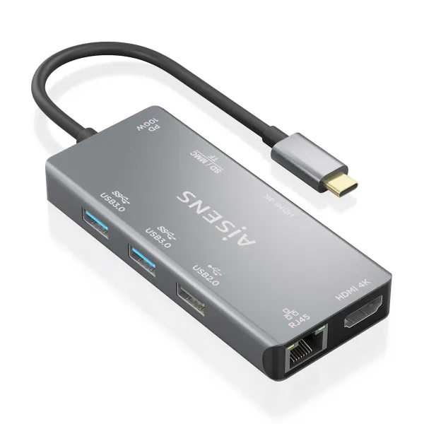 Dockstation Aisens ASUC-9P018-GR
